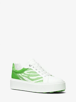 Romey Mixed-Media Platform Sneaker