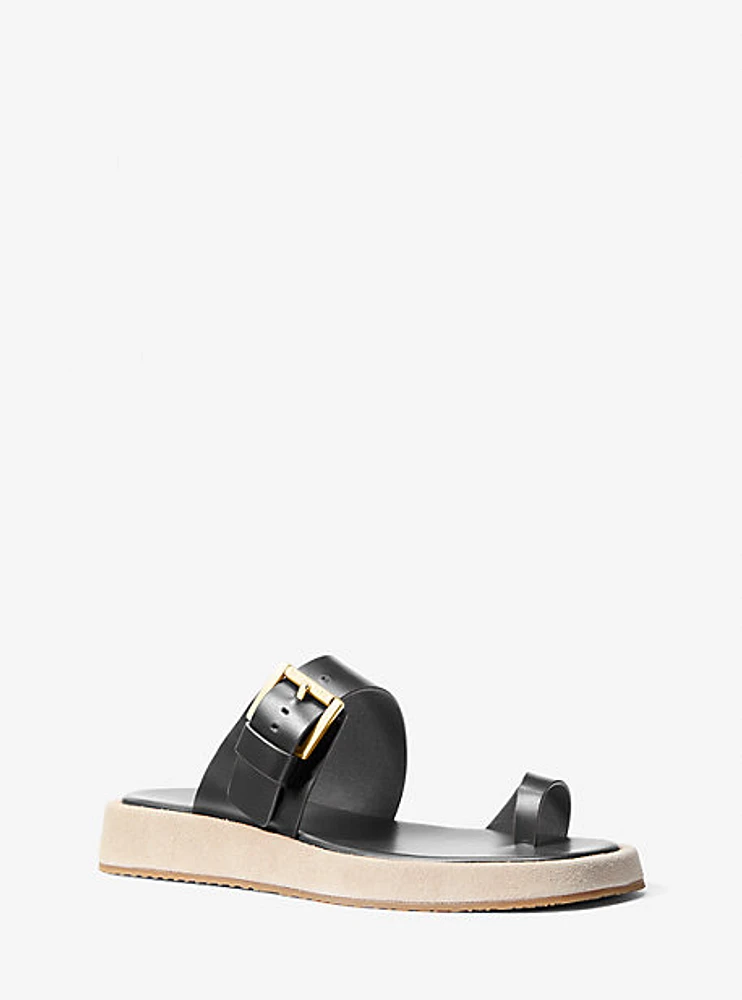 Selah Leather Slide Sandal