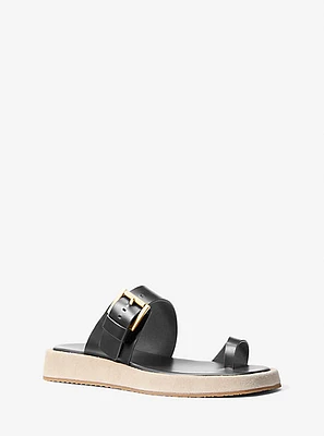 Selah Leather Slide Sandal