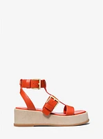 Selah Leather Platform Gladiator Sandal