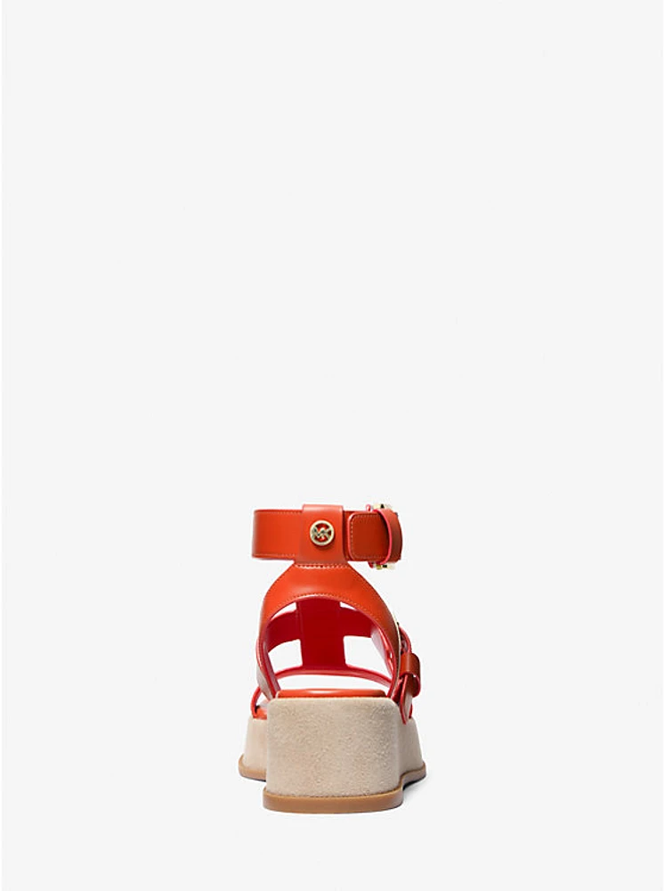 Selah Leather Platform Gladiator Sandal