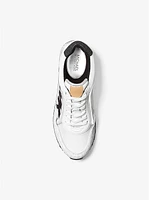 Maddy Two-Tone Logo Trainer