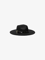 Studded Wool Fedora