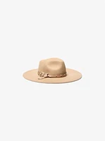 Studded Wool Fedora