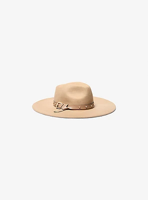 Studded Wool Fedora