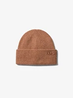 Ribbed Cashmere Beanie Hat