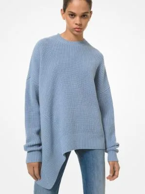 Cashmere Asymmetric Sweater