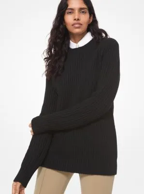 Ribbed Cashmere Sweater