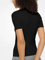 Stretch-Viscose T-Shirt