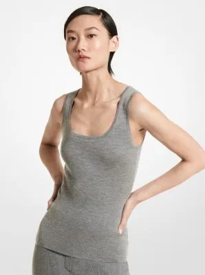 Bette Cashmere Scoopneck Tank