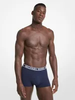 3-Pack Stretch Nylon Trunks