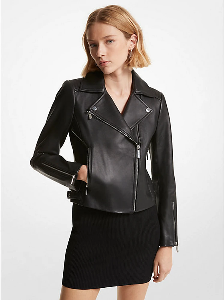 Leather Moto Jacket