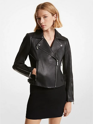 Leather Moto Jacket