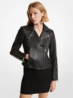 Leather Moto Jacket