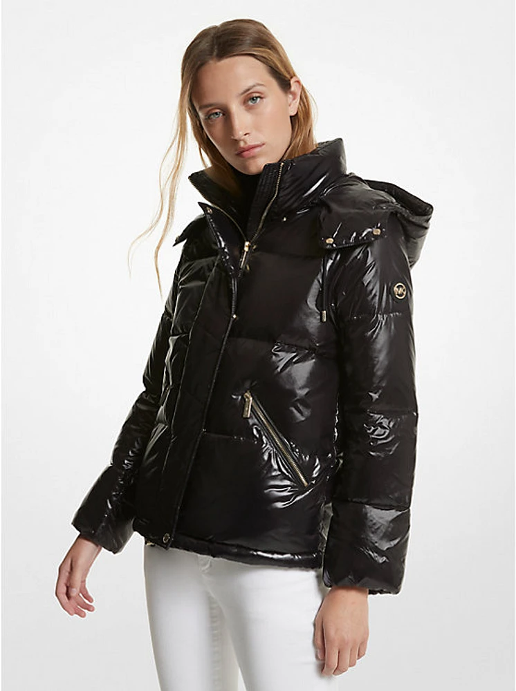 Quilted Nylon Puffer Jacket