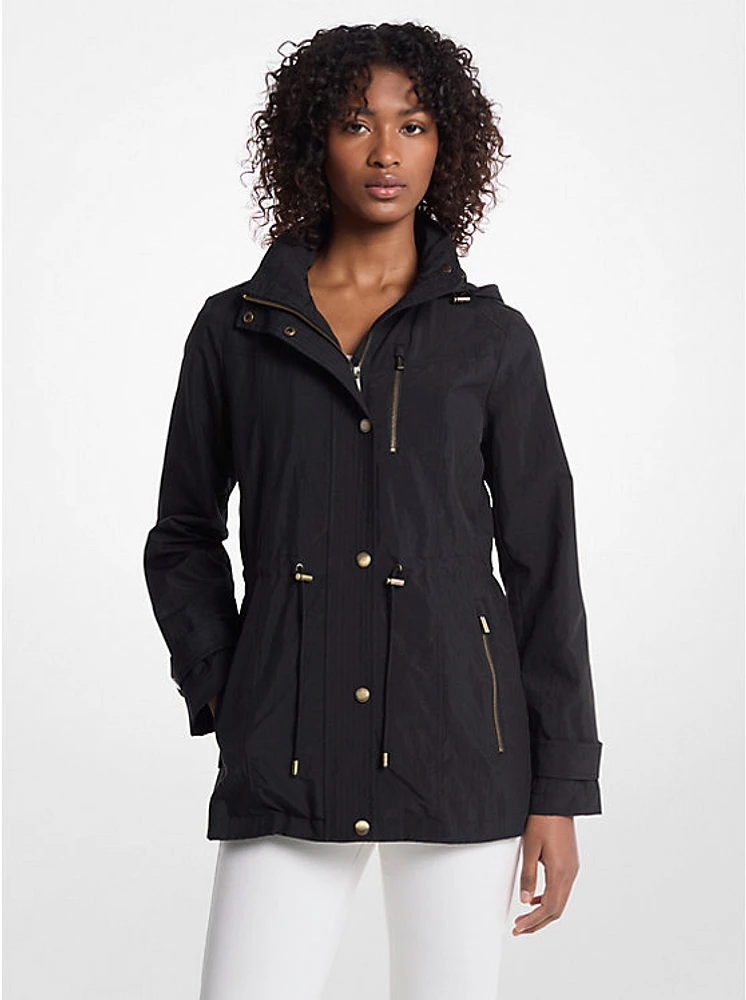 Woven Hooded Anorak