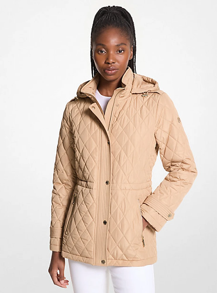 Quilted Hooded Jacket