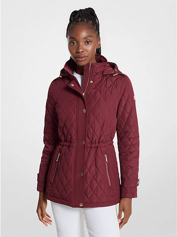 Quilted Hooded Jacket