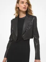 Plongé Leather Spencer Jacket