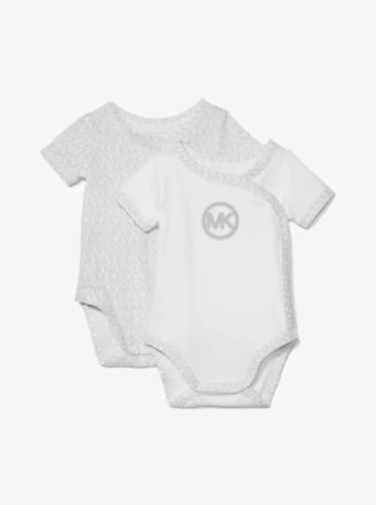 2-Pack Logo Cotton Baby Onesie Gift Set