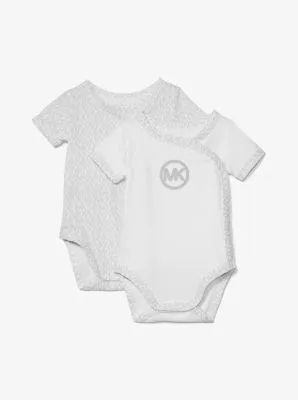 2-Pack Logo Cotton Baby Onesie Gift Set