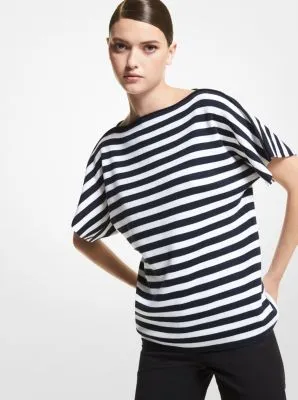 Striped Merino Wool Top