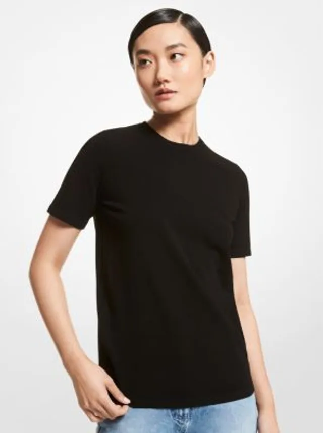 Michael Kors Collection Stretch Viscose T-Shirt