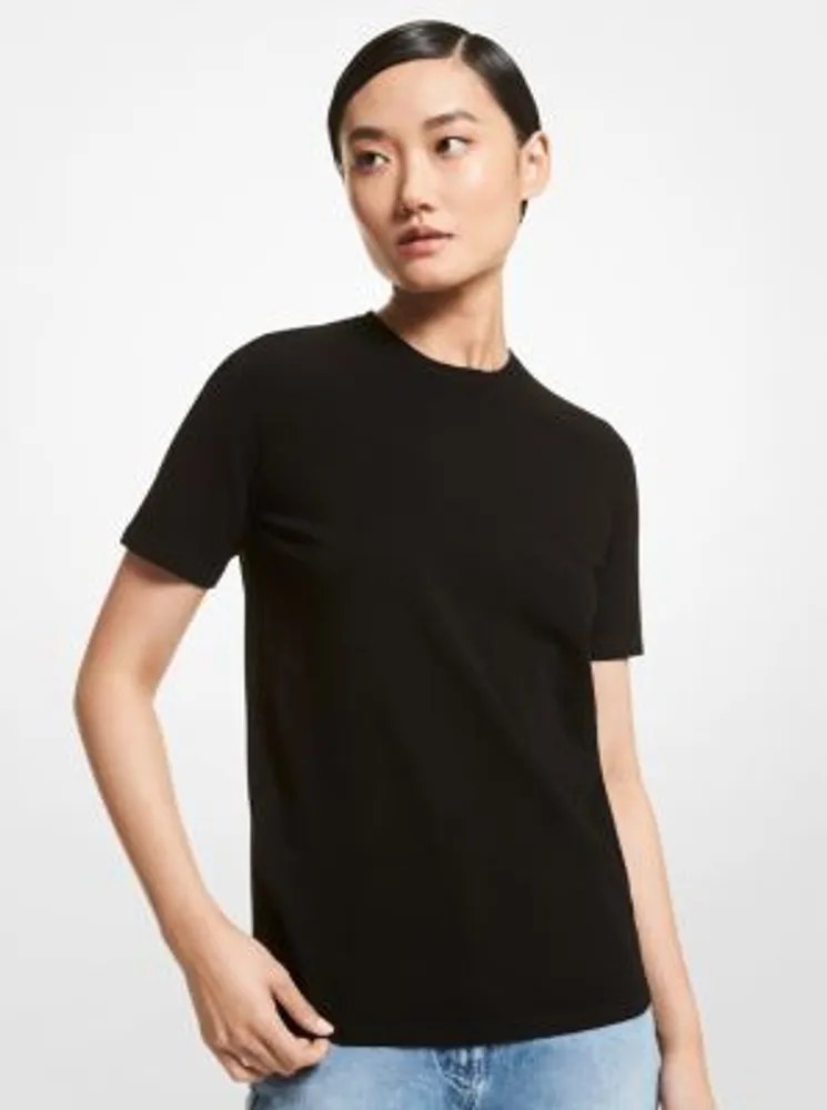 Stretch Viscose T-Shirt