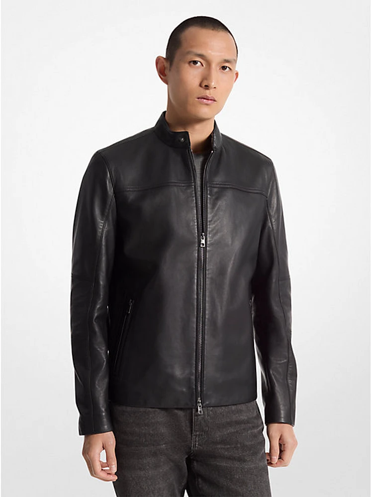 Leather Racer Jacket