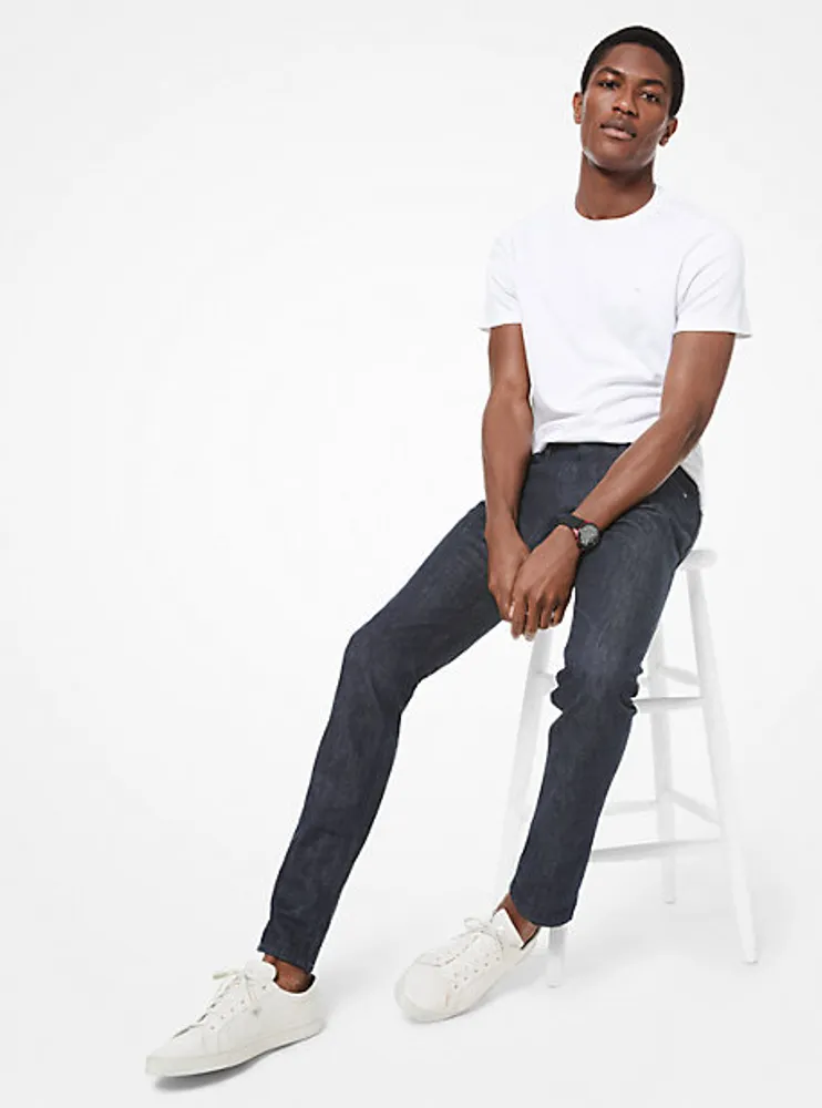Michael Kors Parker Slim-Fit Stretch-Cotton Jeans