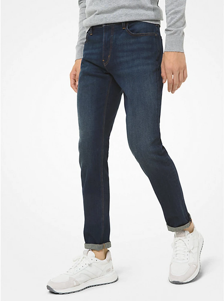 Slim-Fit Stretch-Denim Jeans