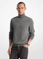 Merino Wool Turtleneck Sweater