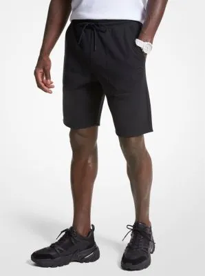 Logo Cotton Blend Reversible Shorts