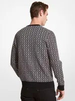 Logo Jacquard Sweater