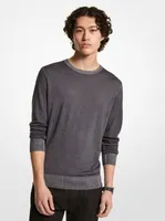 Washed Merino Wool Sweater