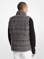 Glen Plaid Quilted Vest