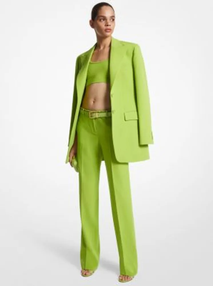 Double Crepe Sablé Boyfriend Blazer