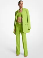 Double Crepe Sablé Boyfriend Blazer