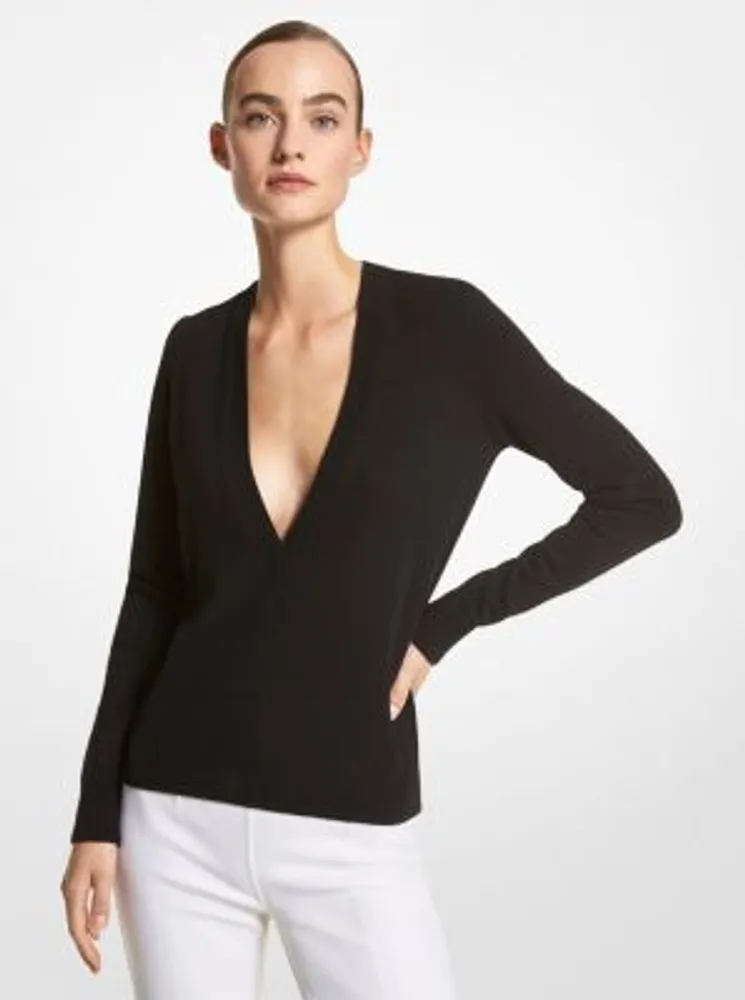 Cashmere V-Neck Sweater