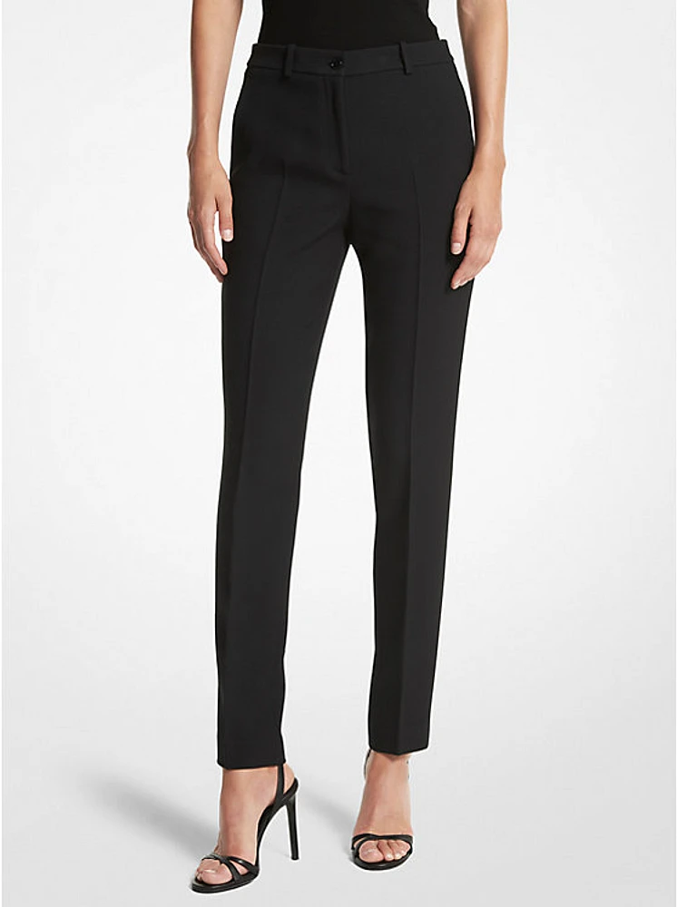 Samantha Double Crepe Sablé Pants