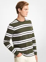 Striped Cotton Jersey Shirt