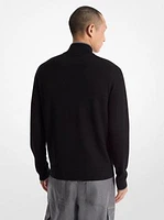 Wool Half-Zip Sweater