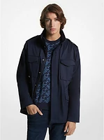 Stretch Organic Cotton Field Jacket