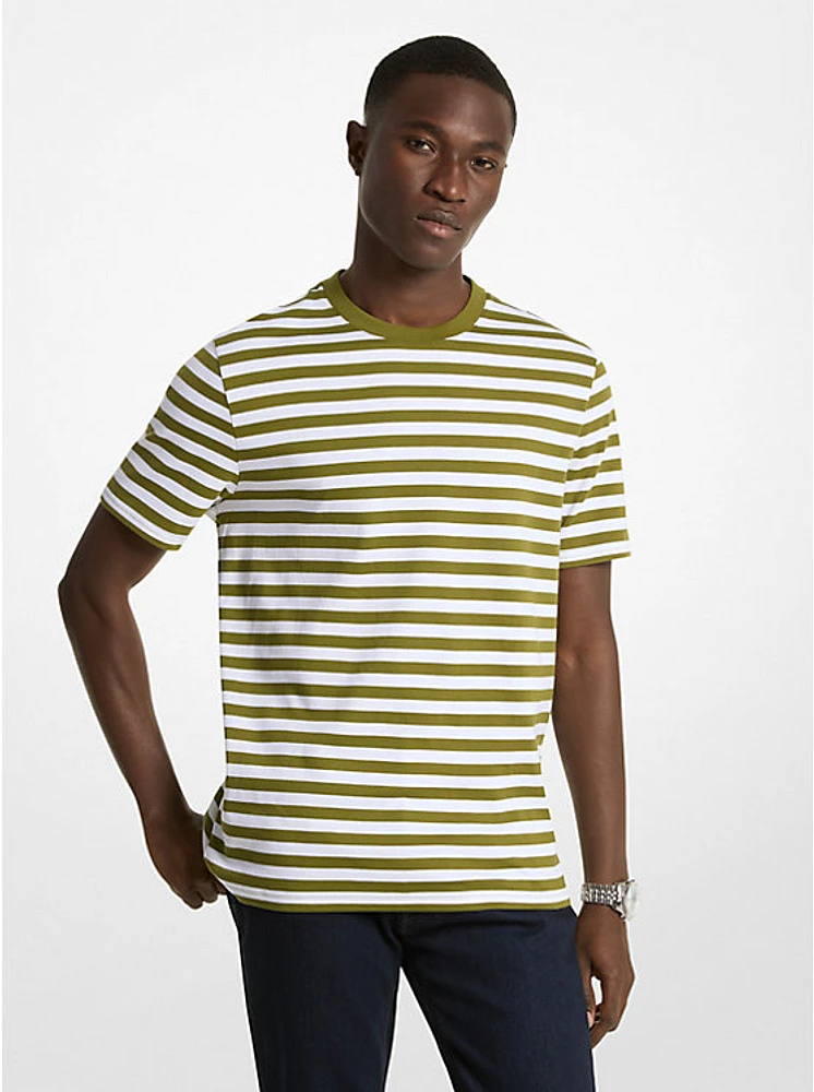 Striped Pima Cotton T-Shirt