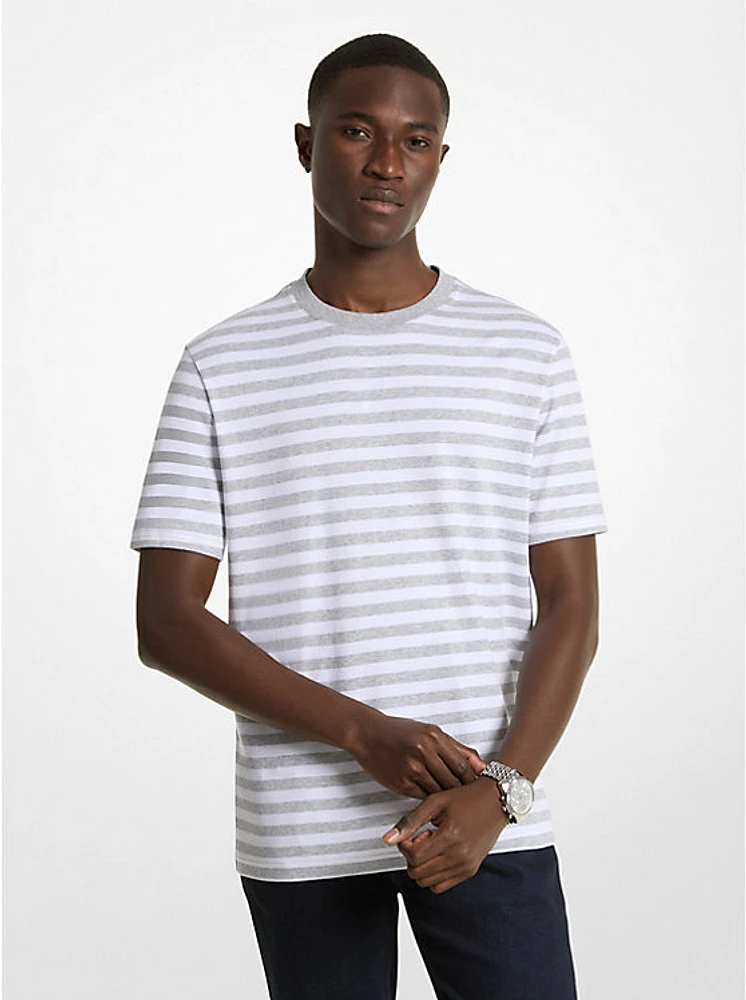 Striped Pima Cotton T-Shirt