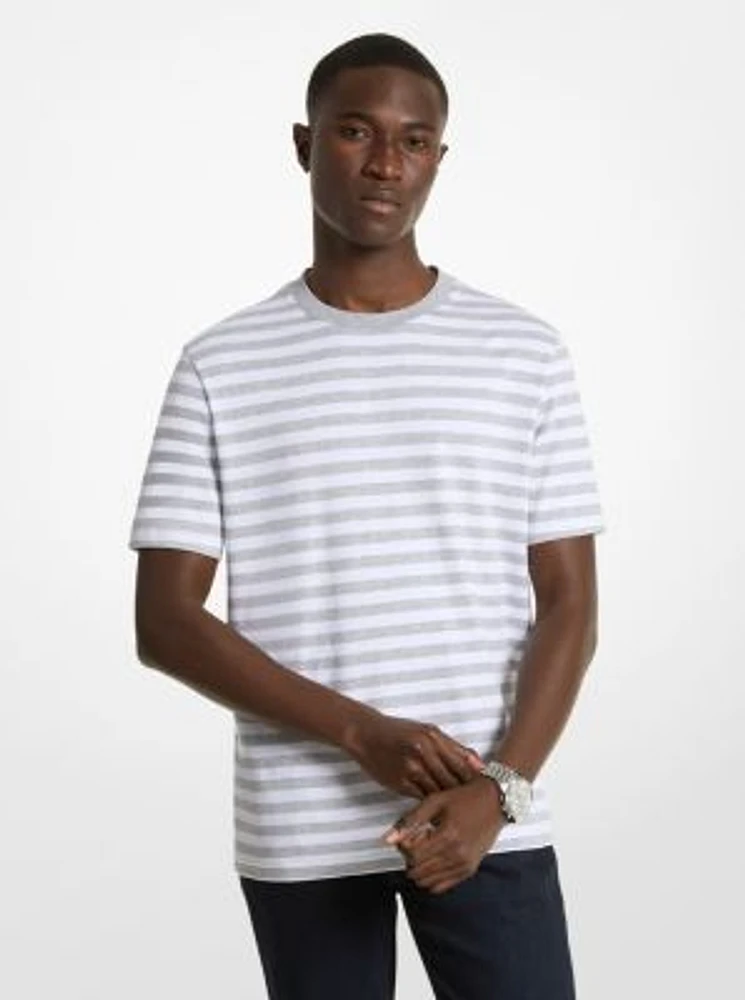 Striped Pima Cotton T-Shirt