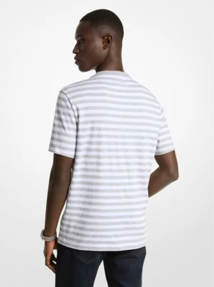 Striped Pima Cotton T-Shirt