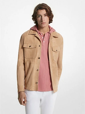 Suede Shirt Jacket