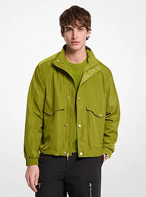 Water-Resistant Windbreaker Jacket