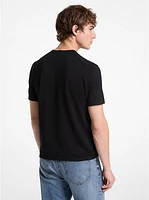 Linen and Cotton T-Shirt